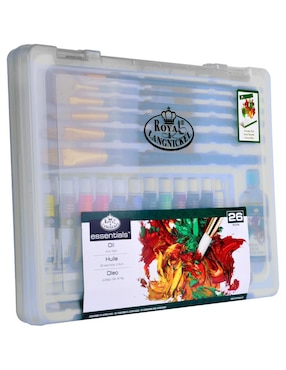 Pinturas óleo Royal Langnickel Essentials Clearview 26 piezas