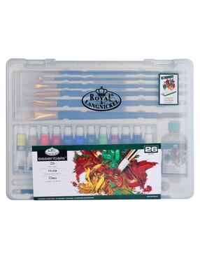 Pinturas óleo Royal Langnickel Essentials Clearview 26 piezas