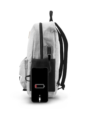 Mochila con portalaptop Idea Nuova impermeable unisex