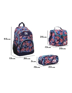 Set mochila escolar Us Urban Me009-18 unisex
