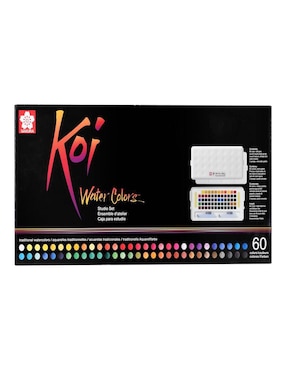 Acuarela Sakura Koi 60 piezas