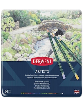 Acuarela Derwent Artist 24 Piezas