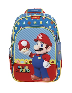 Mochila escolar Mario Bros Chenson Mush unisex