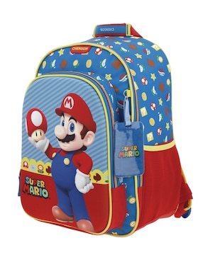 Mochila escolar Mario Bros Chenson Mush unisex
