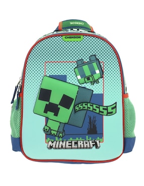 Mochila Escolar Minecraft Chenson Bliper