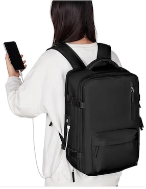 Mochila escolar Genérica impermeable unisex