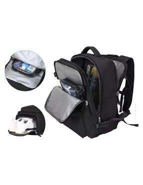 Mochila escolar Genérica impermeable unisex