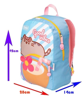 Mochila escolar Pusheen Keepack Pusheen The Cat unisex