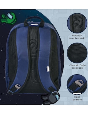 Mochila escolar Among Us Keepack unisex