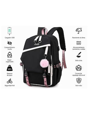 Mochila escolar Genérica unisex