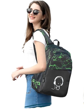 Set mochila escolar Genérica impermeable unisex