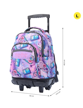 Mochila escolar Totto Ecole unisex