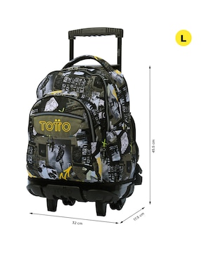 Mochila escolar Totto Ecole unisex
