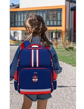 Mochila escolar Genérica impermeable unisex