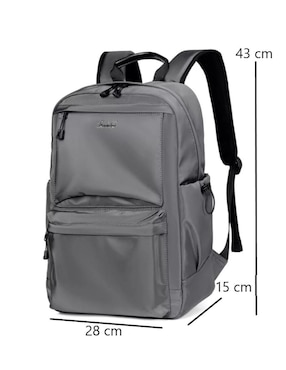 Mochila escolar Genérica impermeable unisex