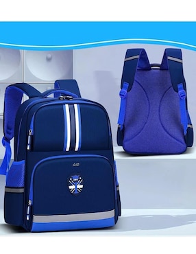 Mochila escolar Genérica impermeable unisex
