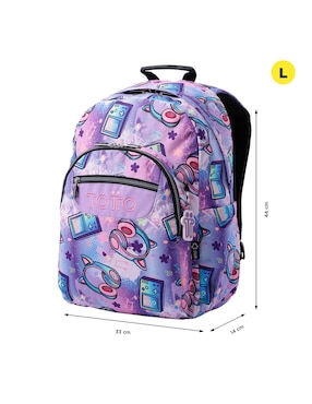 Mochila escolar Totto Ecole unisex