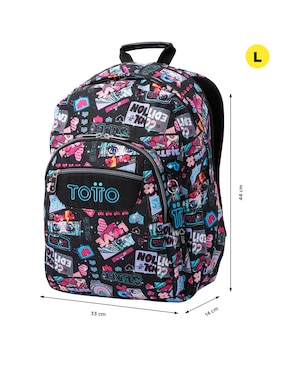 Mochila escolar Totto Ecole unisex