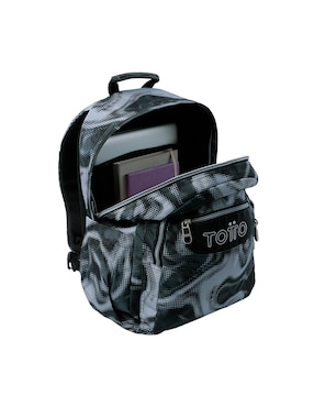 Mochila con portalaptop Totto Ecole unisex