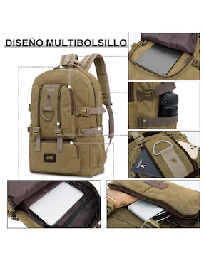Mochila escolar Genérica impermeable unisex