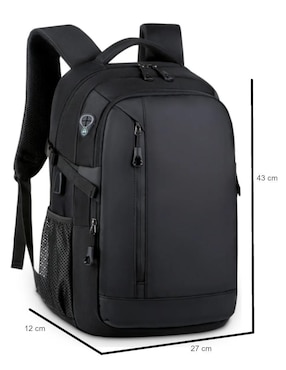 Mochila escolar Genérica impermeable unisex