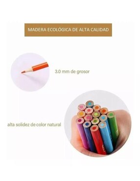 Set lápiz de color Likëpink VividSketch redondo 72 piezas