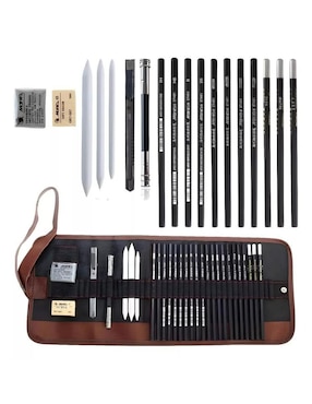 Set lápiz Likëpink GraphiteExpress hexagonal 30 piezas