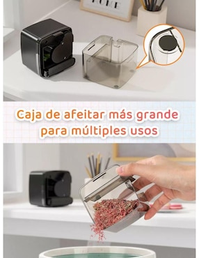 Sacapuntas eléctrico Likëpink de plástico