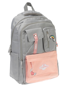 Mochila escolar Kswiss Cloudy impermeable unisex