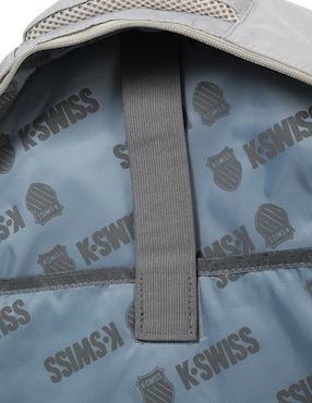 Mochila escolar Kswiss Cloudy impermeable unisex