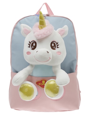 Mochila Infantil Unicornio Kswiss Unibabe Impermeable