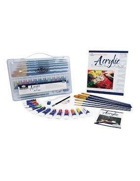 Pintura acrílica Royal & Langnickel Clearview 25 piezas