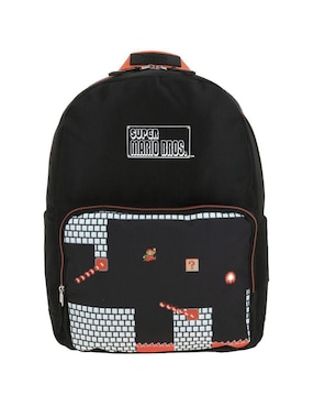Mochila escolar Mario Bros Chenson Fuego unisex