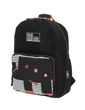 Mochila escolar Mario Bros Chenson Fuego unisex