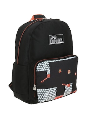 Mochila escolar Mario Bros Chenson Fuego unisex