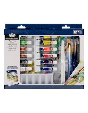 Pintura Acrílica Royal & Langnickel Essentials 21 Pieza