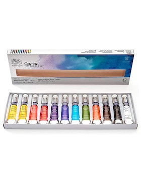 Acuarela Winsor & Newton Cotman 12 Piezas