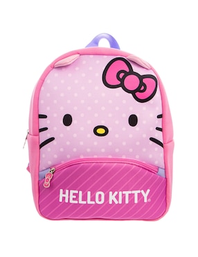 Mochila Escolar Hello Kitty Ruz