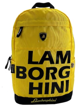 Mochila escolar Lamborghini American Bags Lamborghini Yellow unisex