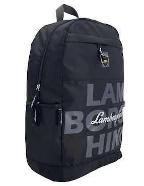 Mochila escolar Lamborghini American Bags Lamborghini Black unisex
