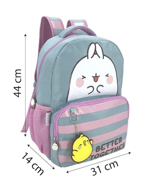 Mochila escolar Molang American Bags unisex