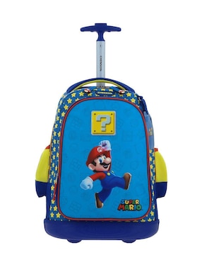 Mochila Escolar Mario Bros Chenson Powp