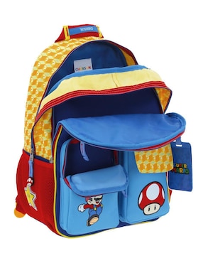 Mochila infantil Mario Bros Chenson Ethian unisex
