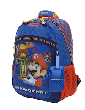 Mochila escolar Mario Bros Chenson Veloz unisex