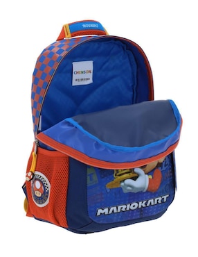 Mochila escolar Mario Bros Chenson Veloz unisex