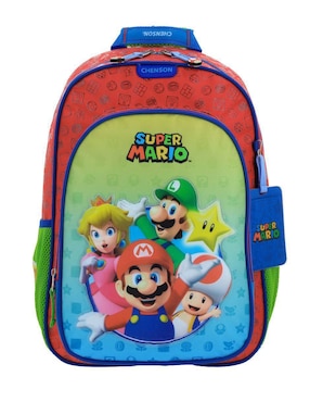 Mochila Escolar Mario Bros Chenson Yoin