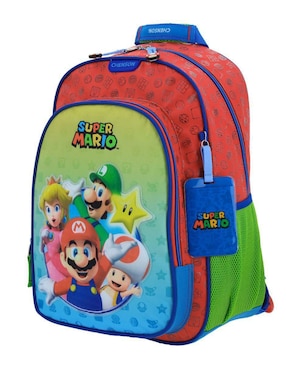 Mochila escolar Mario Bros Chenson Yoin unisex