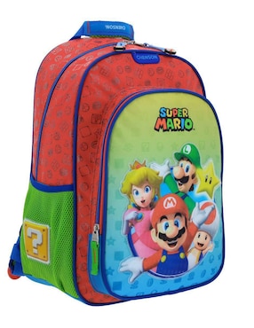 Mochila escolar Mario Bros Chenson Yoin unisex