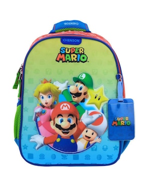 Mochila Escolar Mario Bros Chenson Yoin