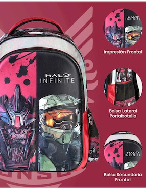Mochila escolar Halo Keepack unisex